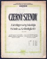 Czerny-Szendy: A kézügyesség iskolája zongorára. Kottafüzet