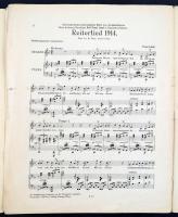 Lehár Ferenc: Gold und Silber, Reiterlied zongorára 2 db kottafüzet