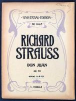 Strauss: Don Juan zongoraátirat 4 kézre kottafüzet