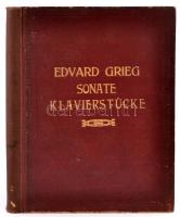 Grieg: Szonáták és zongoradarabok kottafüzet