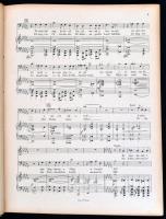 Dohnányi: A vajda tornya opera zongoraátirata. kottafüzet