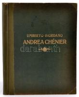 Giordano: Andrea Chénier zongoraátirata. kottafüzet