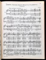 Schubert zongoradarabok. kottafüzet