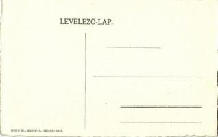 1913 Mikor az UTE finom. UTE és FTC labdarúgó (foci) meccs. Saját kézzel rajzolt / Hungarian footbal...