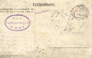 1917 K.u.K. Infanterie Regiment Freiherr v. Hess No. 49. / WWI Austro-Hungarian K.u.K. military, 49t...