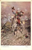 Sieg!... / WWI German and Austro-Hungarian K.u.K. military art postcard. W. R. B. & Co. Nr. 228. s: L. Wintorowski
