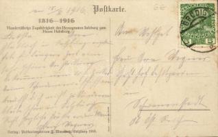 1916 Abmarsch eines Rainer-Marsch-Bataillons an die Front. Hundertjährige Zugehörigkeit des Herzogtu...