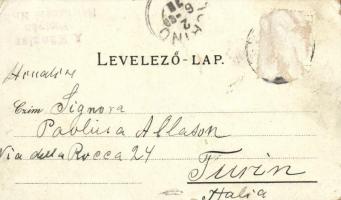 Pöstyén, Pistyan, Piestany; Die Bäder, Königs Villa, Café Strasser, Wo wollen Sie hin? Nach Pöstyén!...