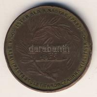 1929. "A Bajai Ipartestület Tanonczmunkája Kiállítás" Br díjérem T:2 ph