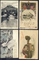 CSEHSZLOVÁKIA, Csehország, Szlovákia 396 db képeslap lithokkal, jobb lapokkal / Czechoslovakia, Bohe...