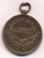1914. "Ferenc József Bronz Vitézségi Érem / Der Tapferkeit" Br kitüntetés mellszalag nélkü...