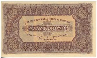 1923. 100K "Magyar Pénzjegynyomda Rt." nyomdahely jelöléssel T:I