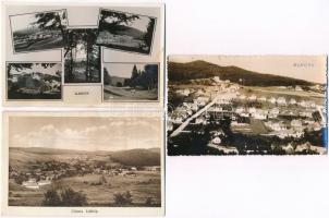 Újhuta (Bükkszentkereszt) - 3 db régi képeslap / 3 pre-1945 postcards