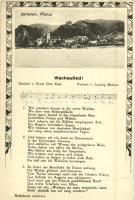Dürnstein, Wachau, Wachaulied. Gedicht v. Ernst Otto Karl. Vertont v. Ludwig Muther (fa)