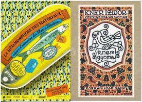 14 db MODERN reklám motívum képeslap / 14 modern advertising motive postcards