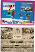 11 db MODERN sport és olimpia motívum képeslap / 11 modern sport and olympic motive postcards