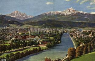 Innsbruck von der Weiheburg. Künstler-Serie Wiro No. 2259. A. (EK)