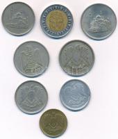 Egyiptom 1967-2008. 5q-1P (8xklf) T:1-,2
Egypt 1967-2008. 5 Qirsh - 1 Pound (8xdiff) C:AU,XF