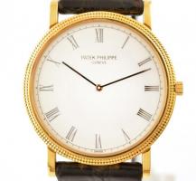 Patek Philippe Calatrava kézi felhúzós 18K arany óra Cal 177, 3520/D  Jelzett, működő, jó állapotban...