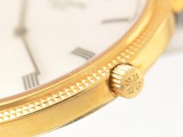 Patek Philippe Calatrava kézi felhúzós 18K arany óra Cal 177, 3520/D  Jelzett, működő, jó állapotban...
