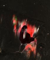 Csepregi Anita (1985-): Éjjel Akril, farost, jelzett, 30x40cm