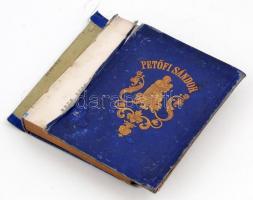 Petőfi Sándor ujabb költeményei. 1847-1849. I kötet. Pest, 1858. Emich Gusztáv, eredeti aranyozott v...