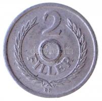 1957. 2f Al technológiai hibás veret T:1-,2