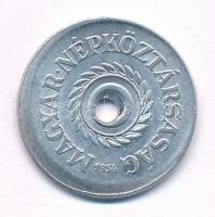 1954. 2f Al technológiai hibás veret T:2