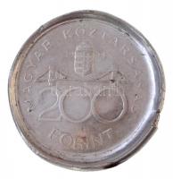 1994. 200Ft Ag "Deák" technológiai hibás veret T:1-,2