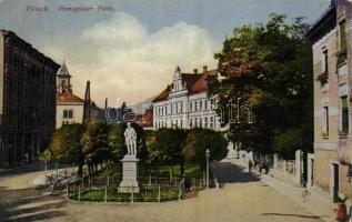 Villach, Hansgasser Platz / square, monument