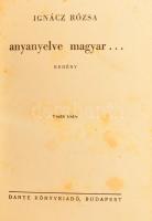 Ignácz Rózsa Munkái 3 kötet Bp., é.n., Dante. Kiadói festett félvászon kötésben, kopásokkal