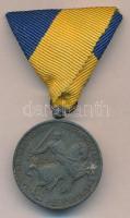 1941. Délvidéki Emlékérem cink emlékérem mellszalaggal. Szign.: BERÁN L. T:2 Hungary 1941. Commemorative Medal for the Return of Southern Hungary zinc medal ribbon. Sign.:BERÁN L. C:XF NMK 429.