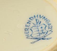 Herendi VIktória tejszínkiöntő. Kézzel festett, jelzett, hibátlan 7 cm