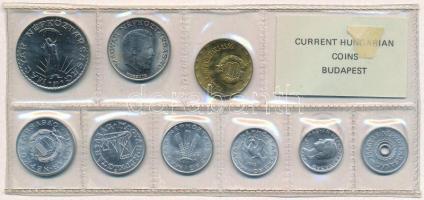 1972. 2f-10Ft (9xklf) érmés forgalmi sor fóliatokban T:1
Adamo FO5