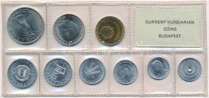 1973. 2f-10Ft (9xklf) érmés forgalmi sor fóliatokban T:1
Adamo FO6