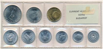 1976. 2f-10Ft (9xklf) forgalmi sor lezárt fóliatokban T:1 Adamo FO9