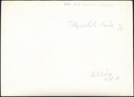 1937. július, Kinszki Imre (1901-1945) budapesti fotóművész pecséttel jelzett vintage fotóművészeti ...