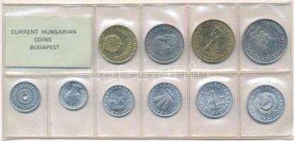 1983. 2f-20Ft (10xklf) érmés forgalmi sor fóliatokban T:1 Adamo FO16