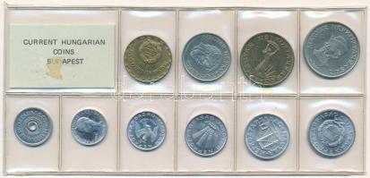 1984. 2f-20Ft (10xklf) érmés forgalmi sor fóliatokban T:1 Adamo FO17