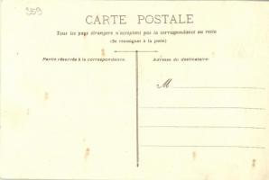 Artillerie de Campagne / French military, field artillery, cavalryman, flag, litho (fl)