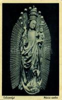 1942 Csíksomlyó, Sumuleu Ciuc; Mária szobor. Seiwarth felvétele / Virgin Mary statue (EK)