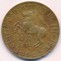 Németország / Weimari Köztársaság / Vesztfália 1923. 10.000M tombak "Freiherr vom Stein" T...