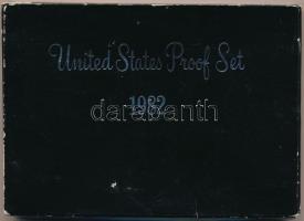 Amerikai Egyesült Államok 1982S. 1c-1$ 6xklf eredeti tokban T:PP
USA 1982S. 1 Cent -1 Dollar "...