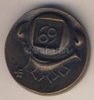 DN "Rák hava" Br kisplasztika. Szign.LE T:2