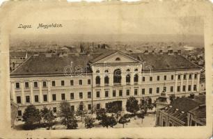 Lugos, Lugoj; Megyeháza. Kiadja Auspitz Adolf / county hall (EK)