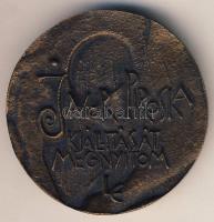 DN "Jávor Piroska kiállítás.." dekoratív Br kisplasztika T:2