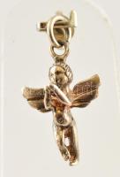 Ezüst(Ag) angyal medál, jelzett, h: 2 cm, nettó: 1,7 g