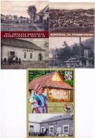 5 db MODERN használatlan képeslap: Különböző helyszíneken megtartott megyei rendezvények, események,...