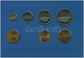 Hollandia 1993. 5c-5G (6xklf) + "Limburg" emlékérem forgalmi sor karton dísztokban T:1 Net...