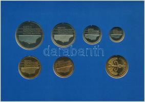 Hollandia 1994. 5c-5G (6xklf) + "Friesland" emlékérem forgalmi sor karton dísztokban T:1 H...